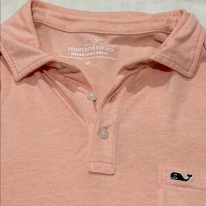 Vineyard Vines Coral Polo Shirt